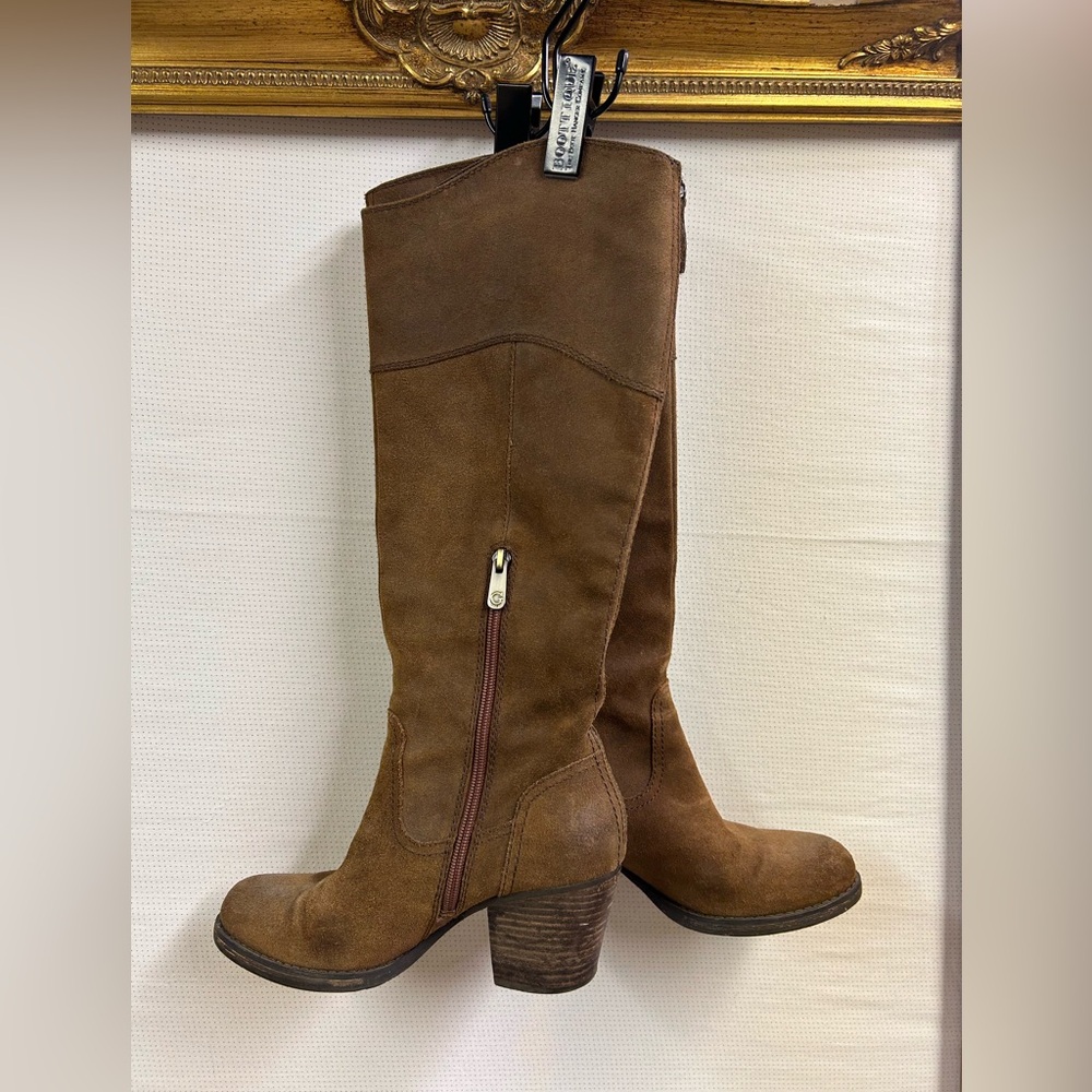 Guess Suede Knee-High Boots - 7.5